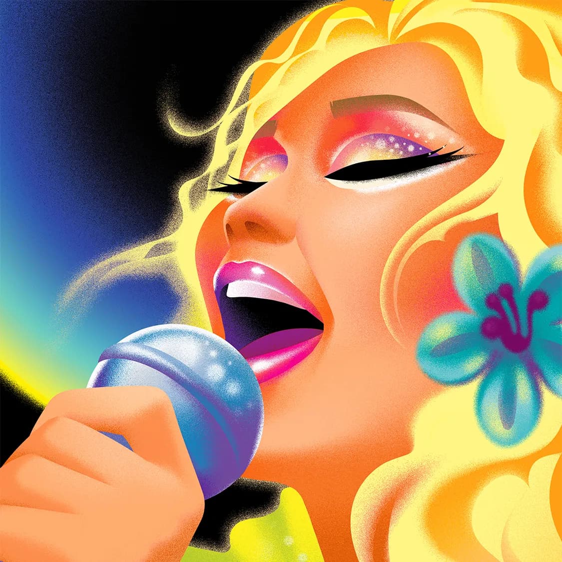 Simone Noronha Lights Up Zara Larsson for The New Yorker