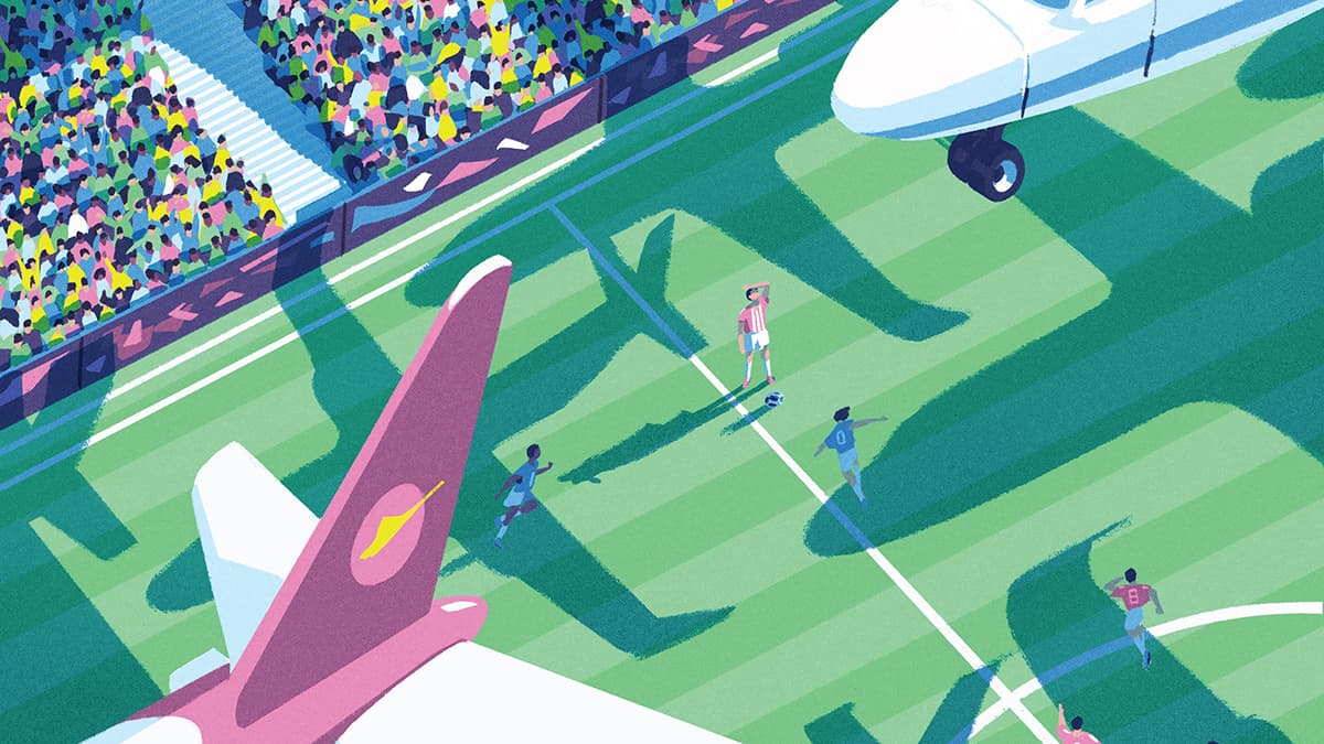 Tom Haugomat Uses Your Brain to Fill in the Blanks