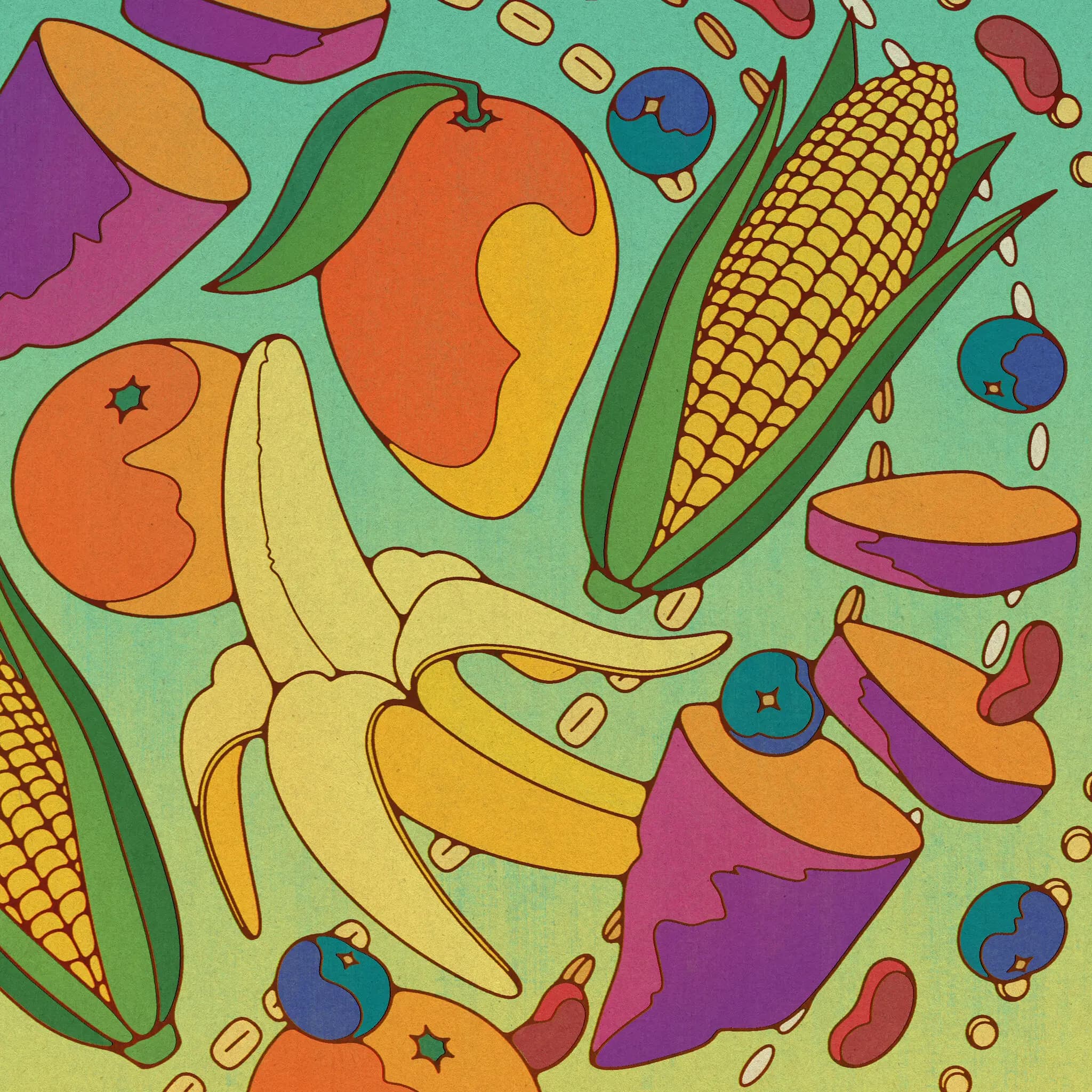 The Low-Carb Debate Gets a Colorful Treatment from Hayley Watson