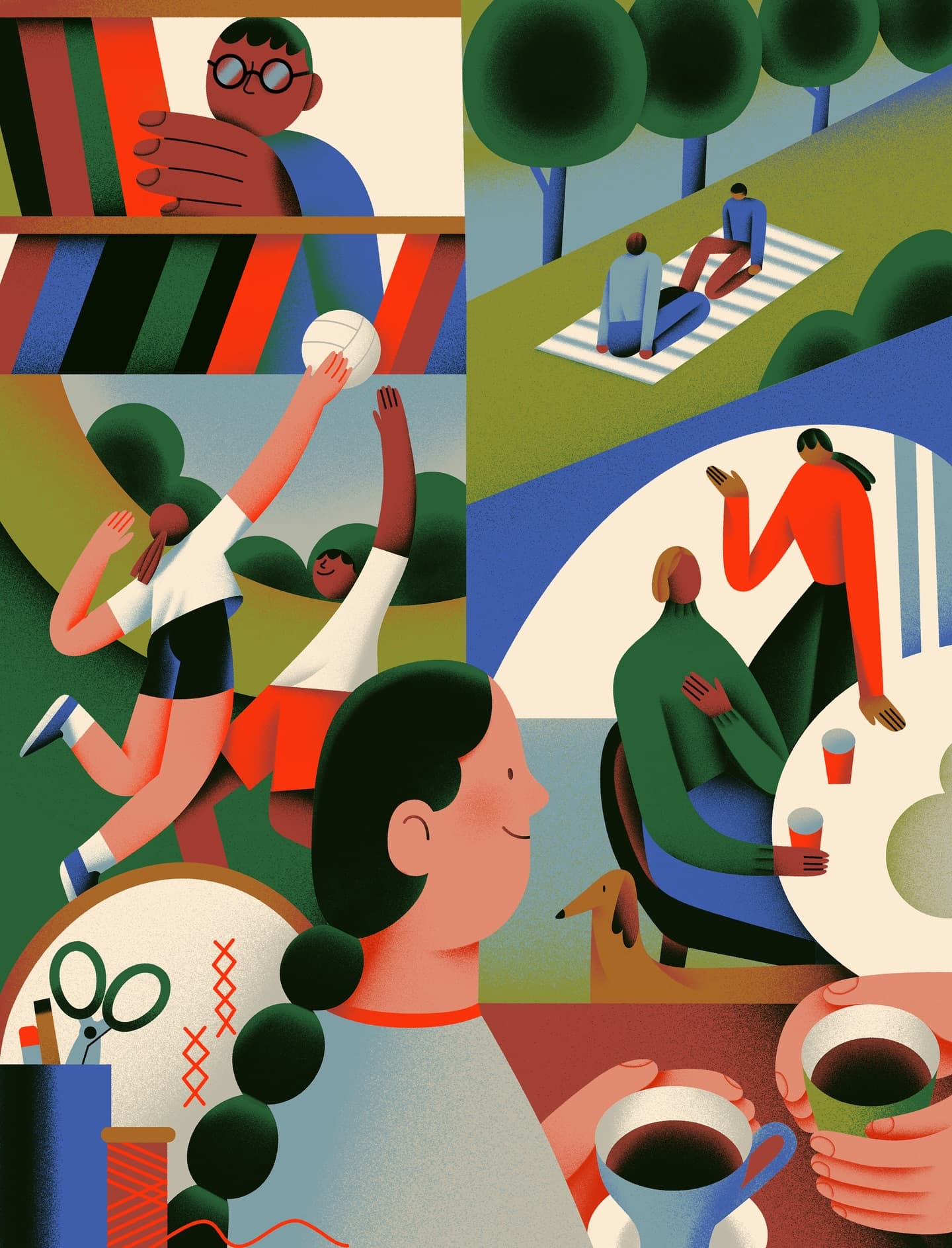 Tania Yakunova’s Social Sampler for 5280 Magazine